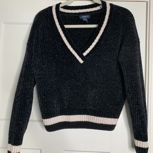 Crop Varsity Sweater